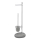 WENKO 19494100 - WC birste PEBBLE STONE 23,5x70 cm spīdīgs hroms/pelēks/satinēts
