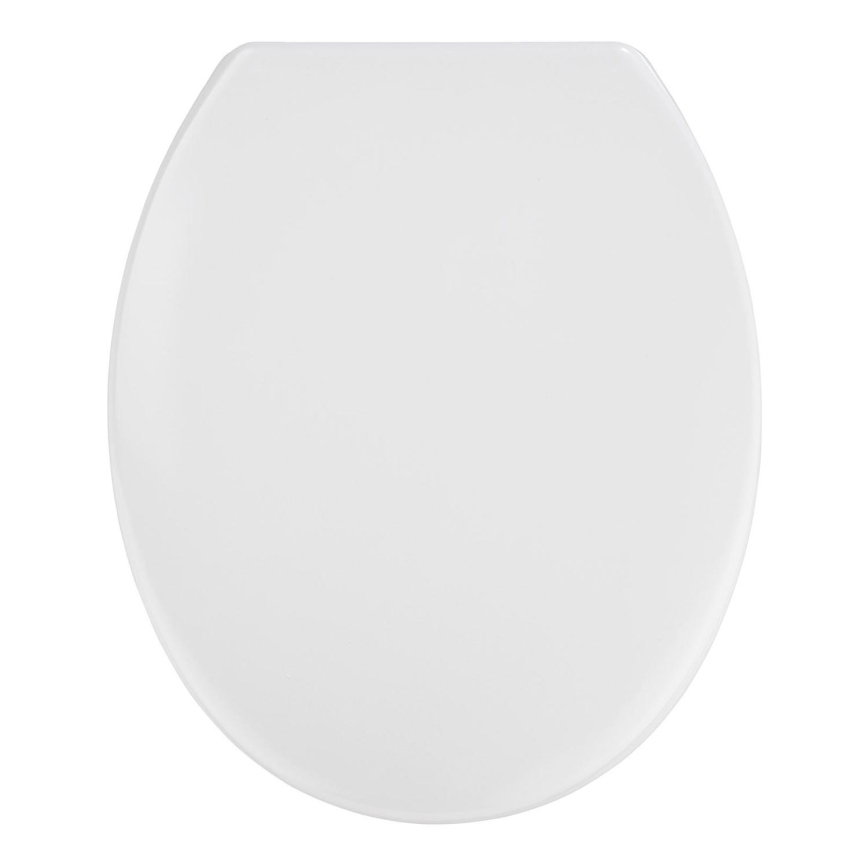 WENKO 19539100-WC tualetes sēdeklis VIGONE 37,5x45 cm balts/sudraba