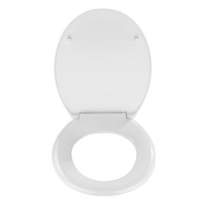 WENKO 19539100-WC tualetes sēdeklis VIGONE 37,5x45 cm balts/sudraba
