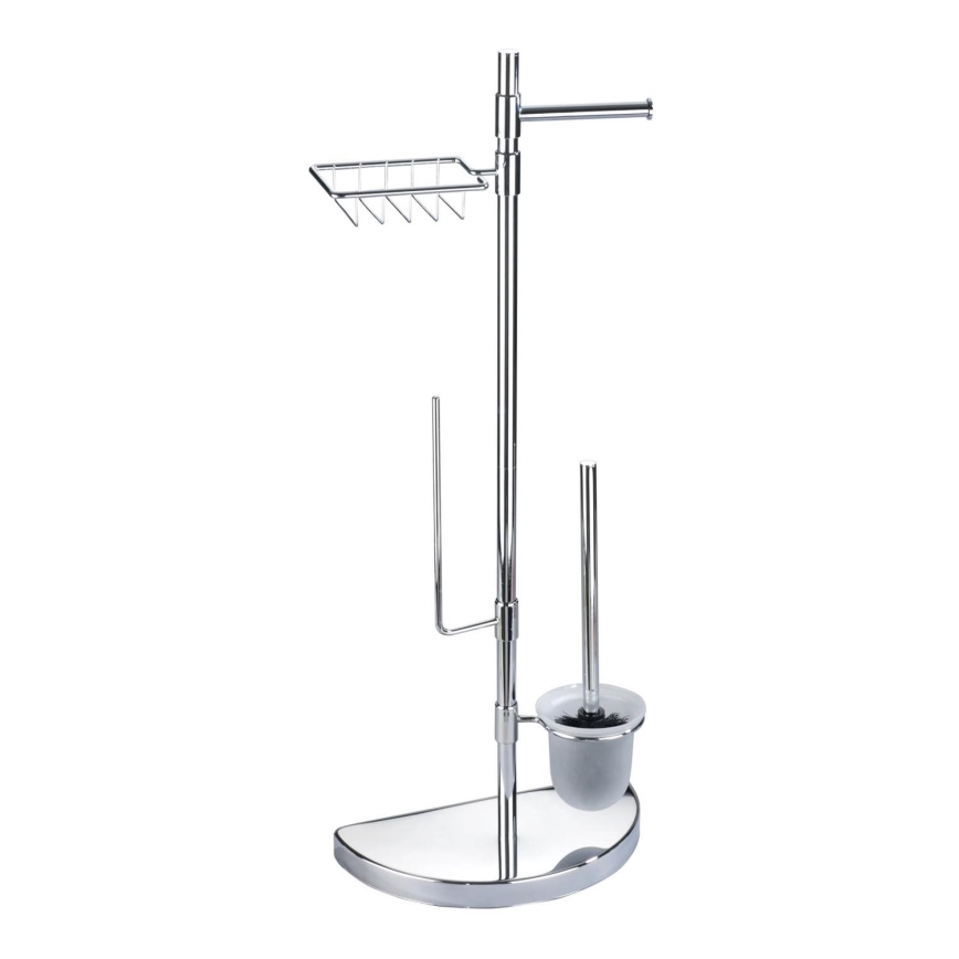 WENKO 196022500 - Tualetes centrs SPACE MARVEL 34x84,5 cm sudraba/satīna