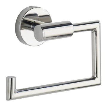WENKO 20216100 - Tualetes papīra turētājs BOSIO SHINE 15x10,5 cm nerūsējošais tērauds/sudraba