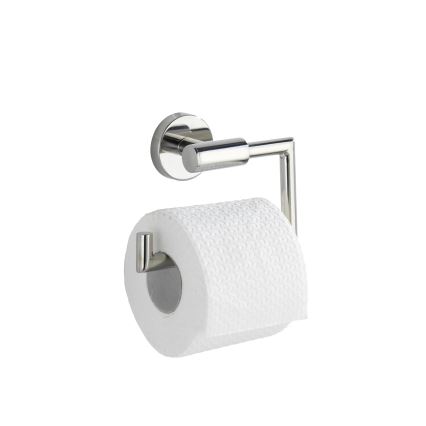 WENKO 20216100 - Tualetes papīra turētājs BOSIO SHINE 15x10,5 cm nerūsējošais tērauds/sudraba