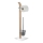 WENKO 20397100 - WC birste SAMONA 20x71,5 cm hroms/brūns/satīns