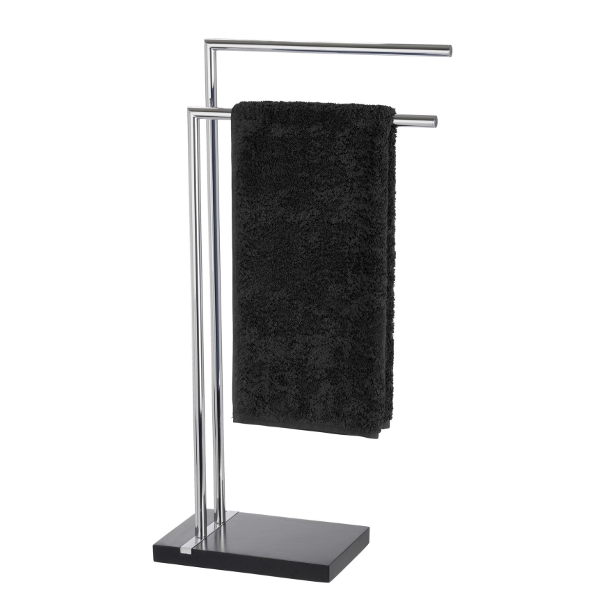 WENKO 20461100 - Dvieļu stends NOBLE 45,5x82 cm hroms/melns