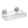 WENKO 20883100 - Apaļš VACUUM-LOC tērauda plaukts, 26 x 15,3 cm, spīdīgs hroms