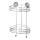 WENKO 20885100 - stūra plaukts VACUUM-LOC, apaļš tērauds, 24,5x41 cm, spīdīgs hroms