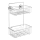 WENKO 20889100-plaukts VACUUM-LOC apaļš tērauda 26x38 cm spīdīgs hroms