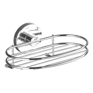 WENKO 20890100-Ziepju turētājs VACUUM-LOC MILAZZO 16,5x12 cm spīdīgs hroms