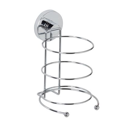 WENKO 20896100-Fēna turētājs VACUUM-LOC MILAZZO 12x17 cm spīdīgs hroms
