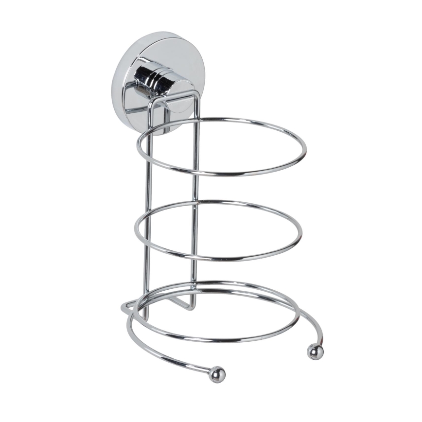 WENKO 20896100-Fēna turētājs VACUUM-LOC MILAZZO 12x17 cm spīdīgs hroms