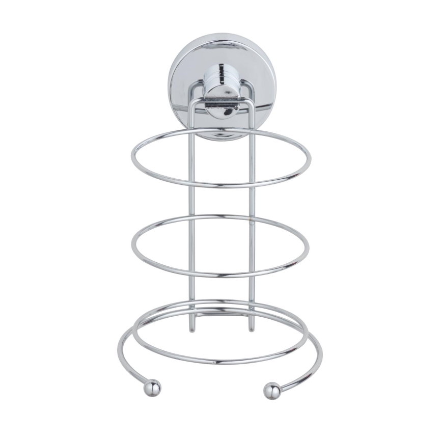 WENKO 20896100-Fēna turētājs VACUUM-LOC MILAZZO 12x17 cm spīdīgs hroms
