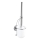 WENKO 20898100-WC birste VACUUM-LOC MILAZZO 10x34 cm nerūsējošais tērauds/pulēts hroms/balts