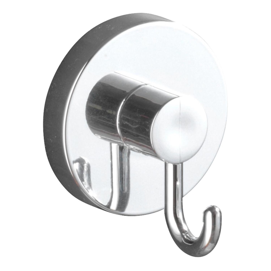 WENKO 20900100-Āķis VACUUM-LOC, apaļš, tērauda, 6x6,7 cm, spīdīgs hroms