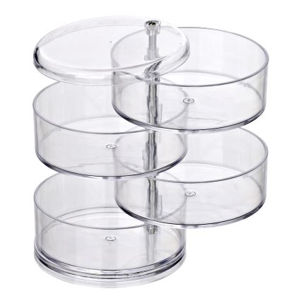 WENKO 20990100 - Organizators TOWER 11,5x17,5 cm caurspīdīgs