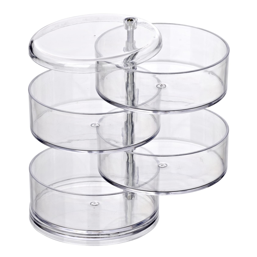 WENKO 20990100 - Organizators TOWER 11,5x17,5 cm caurspīdīgs