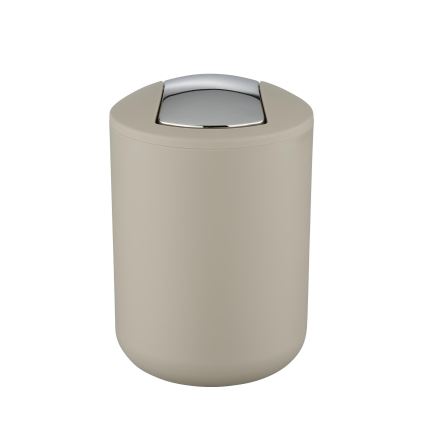 WENKO 21221100 - Miskaste BRASIL 14x21 cm bēša/spīdīgs hroms