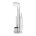 WENKO 21564100 - WC birste RIVALTA 18x70 cm nerūsējošais tērauds/sudraba/balta/melna