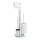 WENKO 21565100 - WC birste RIVALTA 18x70 cm balta/melna