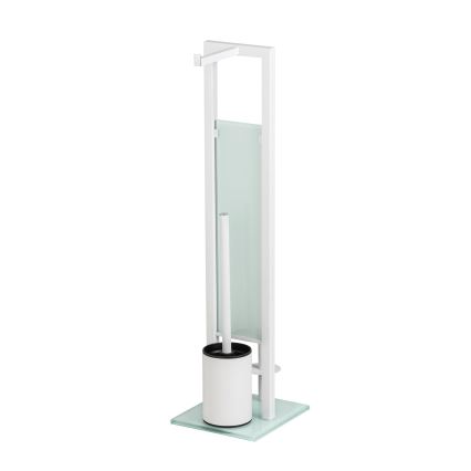 WENKO 21565100 - WC birste RIVALTA 18x70 cm balta/melna