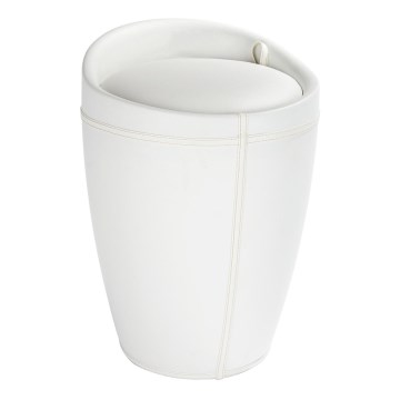 WENKO 21773100 - Taburete CANDY 36x50,5 cm balta/melna