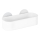 WENKO 21824100-OSIMO plastmasas plaukts 27x12 cm balts/caurspīdīgs