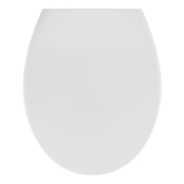 WENKO 21903100-WC tualetes sēdeklis SAMOS 44,5x37,5 cm balts/sudraba