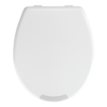 WENKO 21905100-Tualetes sēdeklis SECURA 37x44 cm balts/pelēks