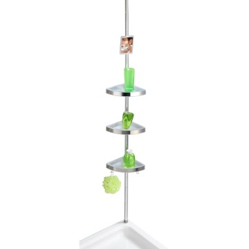 WENKO 22124100-Stūra elements PREMIUM 27,5x260 cm sudraba