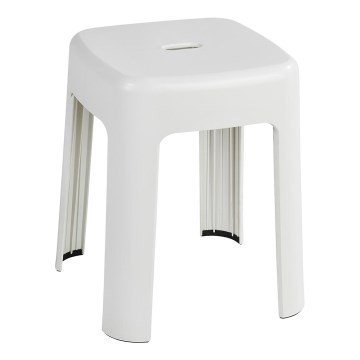 WENKO 22160100 - Taburete ALASKA 37x45,5 cm balta