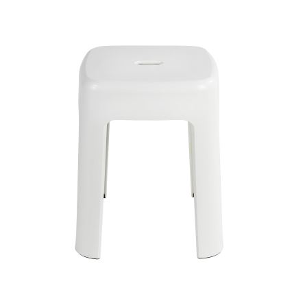 WENKO 22160100 - Taburete ALASKA 37x45,5 cm balta