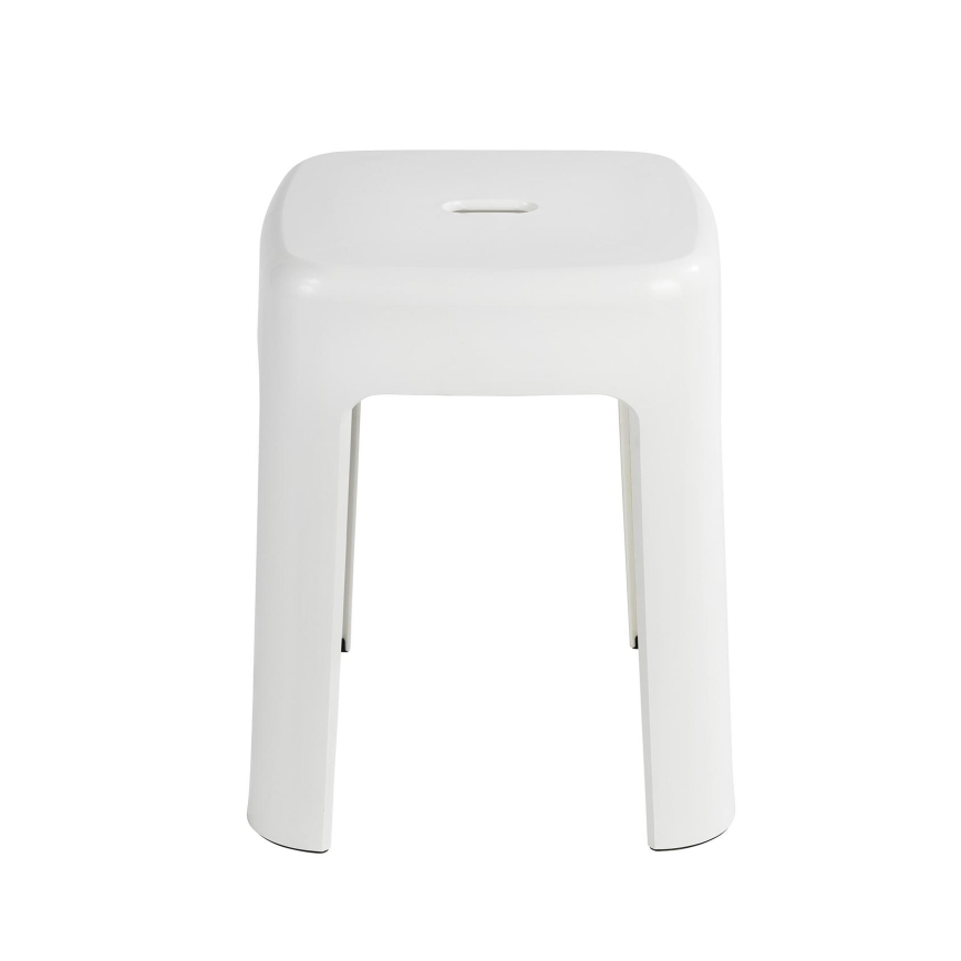 WENKO 22160100 - Taburete ALASKA 37x45,5 cm balta