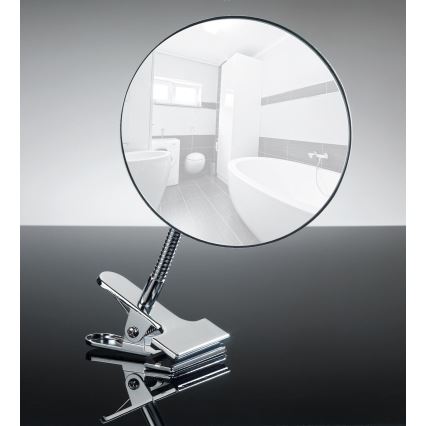 WENKO 22195100 - Kosmētikas spogulis CLIP 15x27 cm spīdīgs hroms