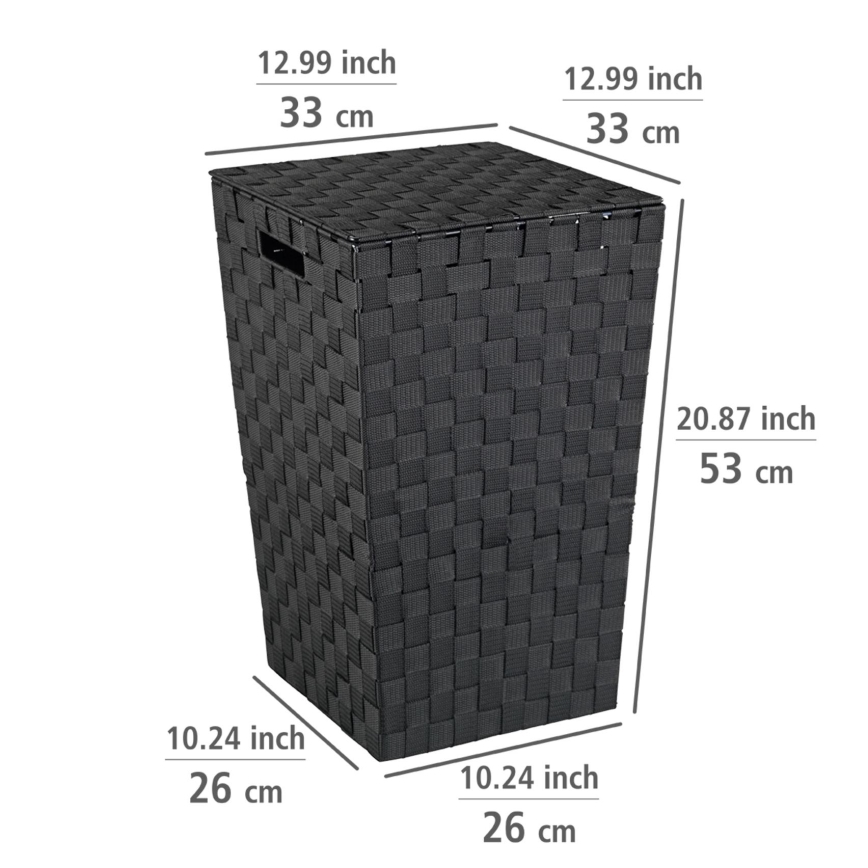 WENKO 22278100 - ADRIA grozs 33x53 cm melns