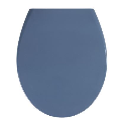 WENKO 22403100-WC tualetes sēdeklis SAMOS 44,5x37,5 cm zils/sudraba