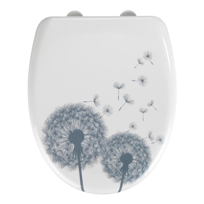 WENKO 22409100-WC sēdeklis ASTERA 45x38 cm daudzkrāsains/sudraba