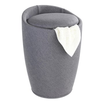 WENKO 22448100 - Taburete CANDY 36x50,5 cm pelēka/melna