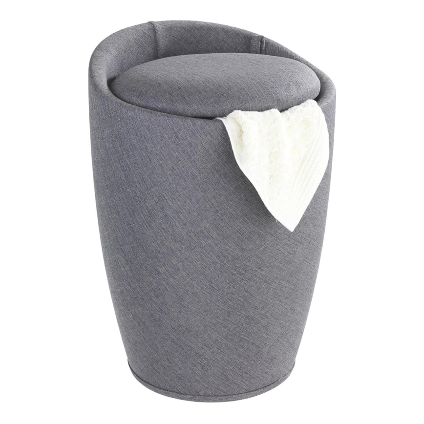 WENKO 22448100 - Taburete CANDY 36x50,5 cm pelēka/melna