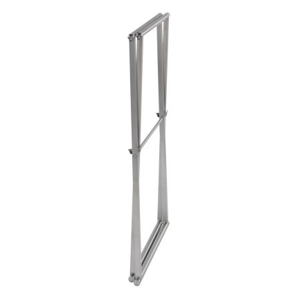 WENKO 22476100 - Dvieļu statīvs LAVA 53,5x80,5 cm nerūsējošā tērauda/sudraba