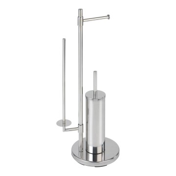 WENKO 22512100 - WC birste UNIVERSALO NEO 30x73 cm, nerūsējošais tērauds/sudraba