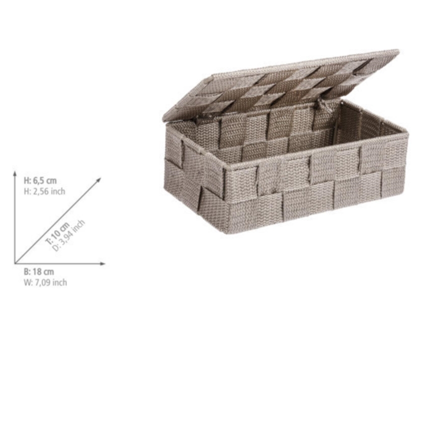 WENKO 22572100 - Organizators ADRIA 18x10 cm bēšs