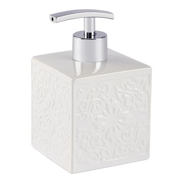 WENKO 22650100 - šķidro ziepju dozators CORDOBA, 500 ml, balts