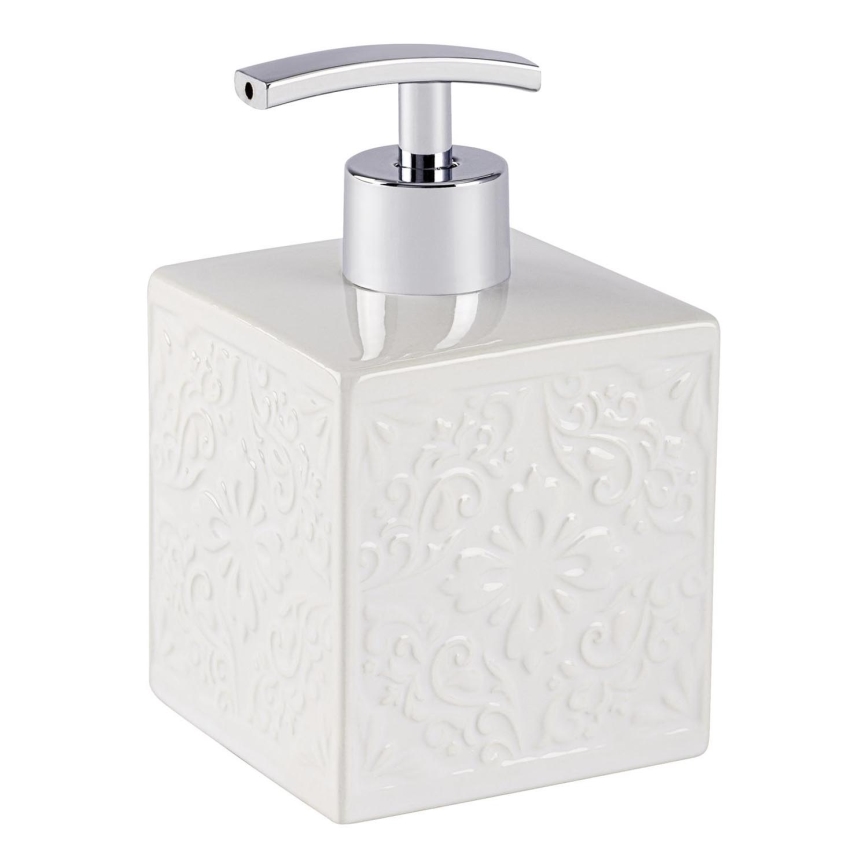 WENKO 22650100 - šķidro ziepju dozators CORDOBA, 500 ml, balts