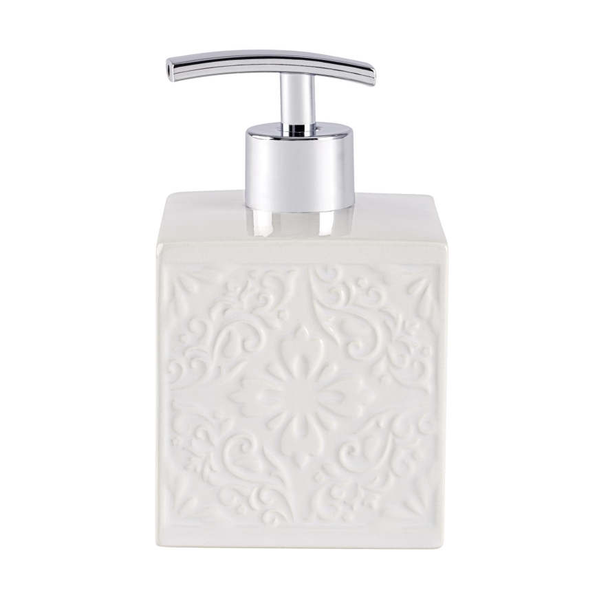 WENKO 22650100 - šķidro ziepju dozators CORDOBA, 500 ml, balts