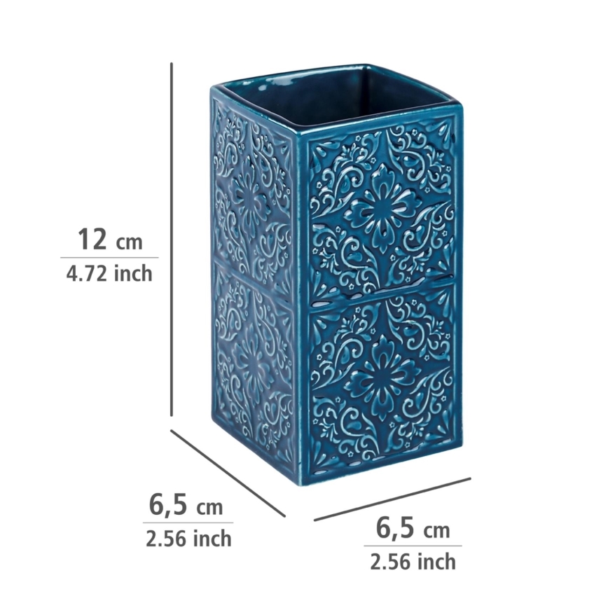 WENKO 22652100 - Glāzīte CORDOBA 6,5x12 cm zila