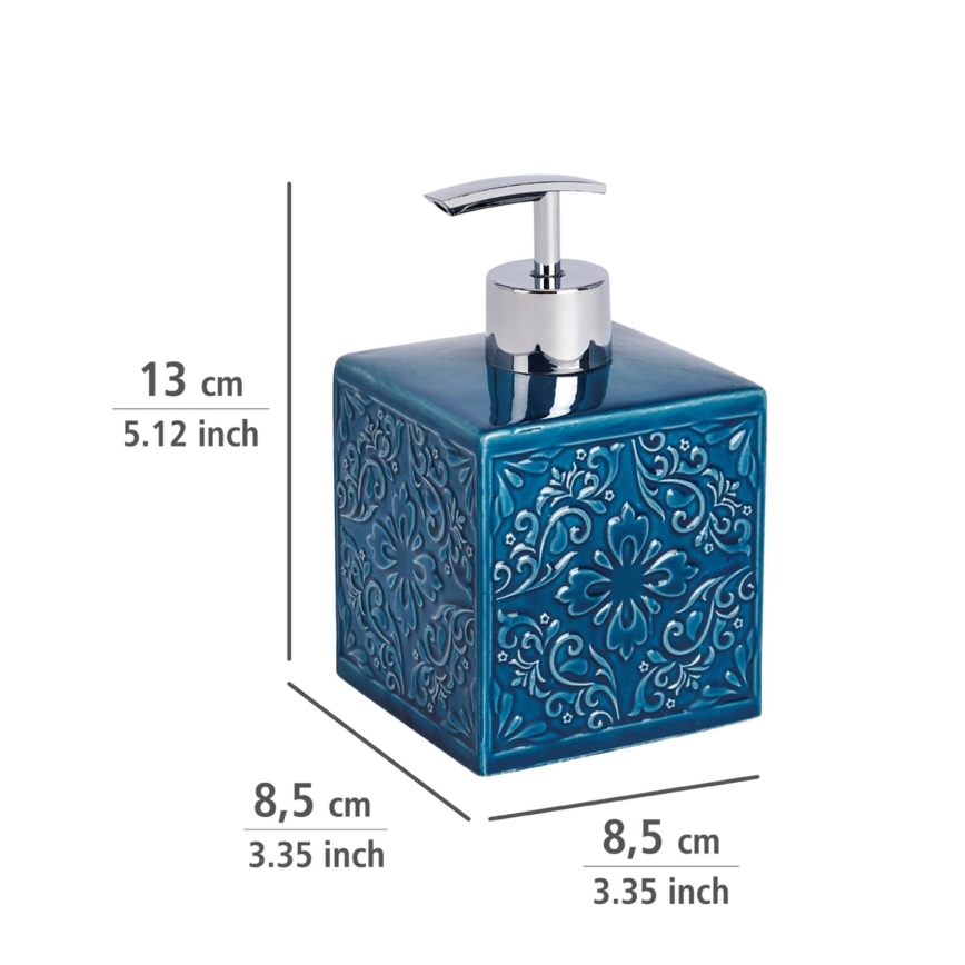 WENKO 22653100 - Ziepju dozators CORDOBA 500 ml, zils