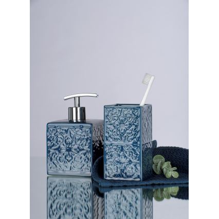 WENKO 22653100 - Ziepju dozators CORDOBA 500 ml, zils