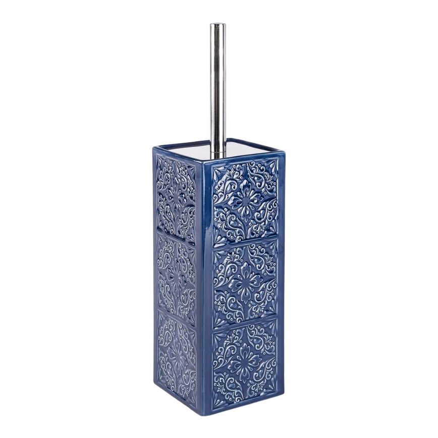 WENKO 22654100 - Tualetes birste CORDOBA 9,5x35 cm zila
