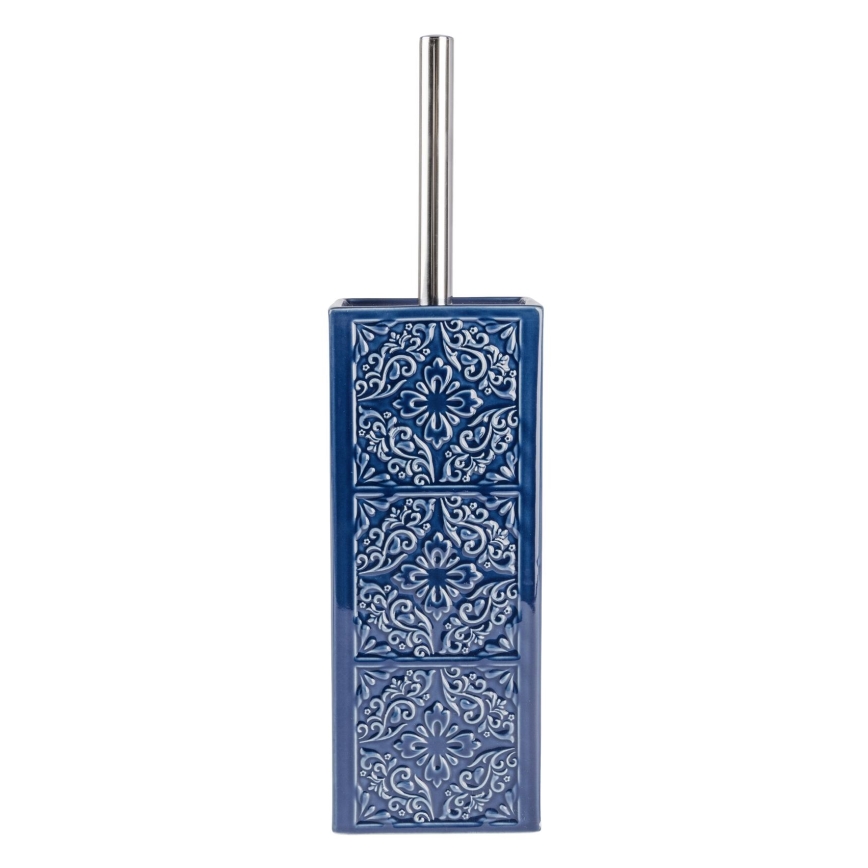 WENKO 22654100 - Tualetes birste CORDOBA 9,5x35 cm zila
