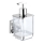 WENKO 22683100-Ziepju dozators VACUUM-LOC QUADRO ED 7,5x16 cm sudraba/spīdīgs hroms