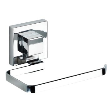 WENKO 22687100-Tualetes papīra turētājs VACUUM-LOC QUADRO ED 14x11 cm spīdīgs hroms